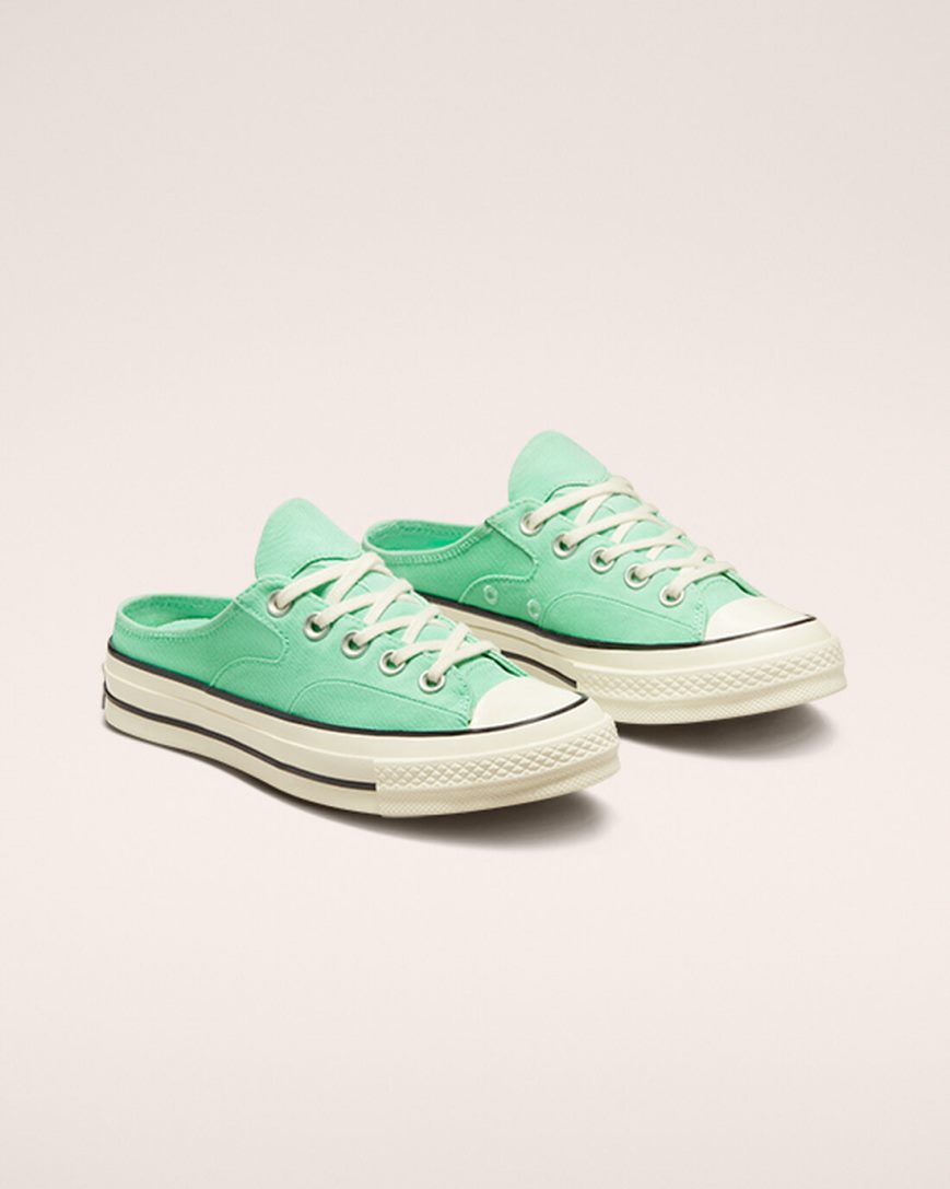 Tenisky Nizke Converse Chuck 70 Mule Damske Zelene Čierne | SK QWNDJ7